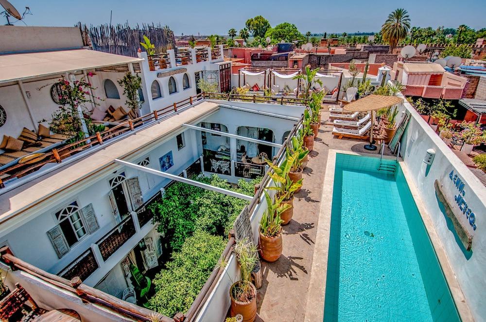 Riad Villa Almeria Hotel & Spa Marrakesh Bagian luar foto